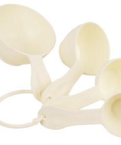 JUEGO DE 4 CUCHARAS MEDIDORAS 60 ML, 80 ML, 120 ML, 240 ML
