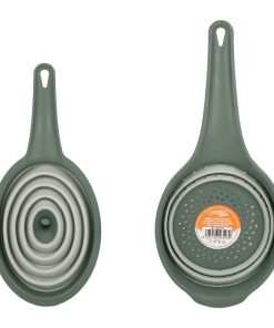 Alternative view of PACK DE EMBUDO Y COLADOR PLEGABLE VERDES