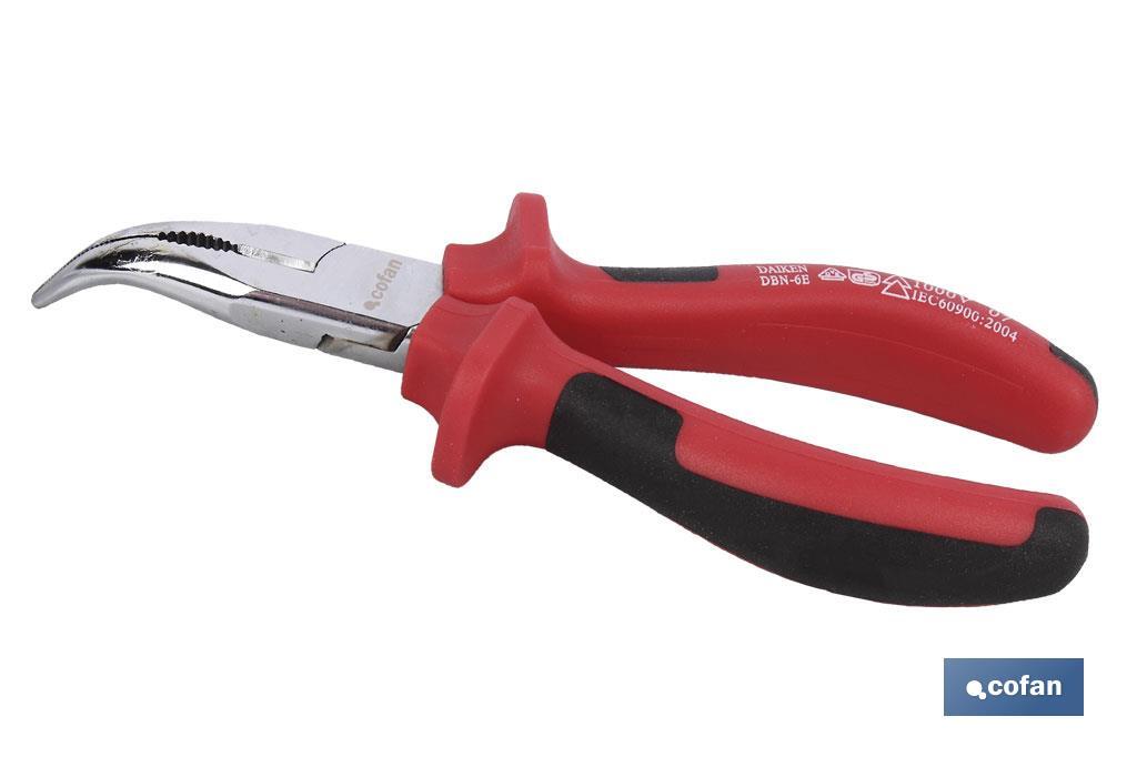 ALICATE TELEF. BOCA CURVA 1000V 6(160MM) 1 ALICATE TELEF. BOCA CURVA 1000V 6(160MM)