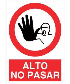SEÑAL POLIESTIRENO 420X297MM.