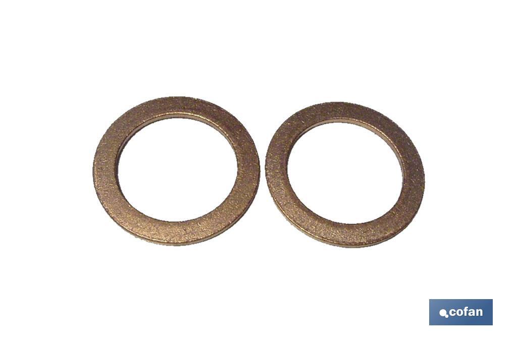 ARANDELA COBRE 22X28X1,5 1 ARANDELA COBRE 22X28X1,5