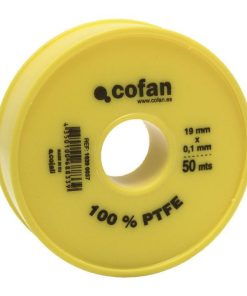 ROLLO 50 MTS CINTA PTFE DE 19mm X 0,10mm