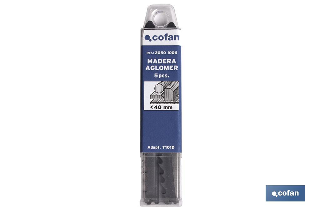 SIERRA CALAR (5PCS) T301CD HCS 90X3 MADERA/AGLOMER 1 SIERRA CALAR (5PCS) T301CD HCS 90X3 MADERA/AGLOMER