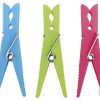 PACK 24 UDS PINZAS PLÁSTICO STANDAR 7cm