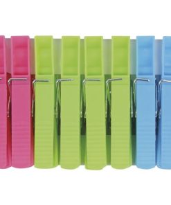 Alternative view of PACK 24 UDS PINZAS PLÁSTICO STANDAR 7cm