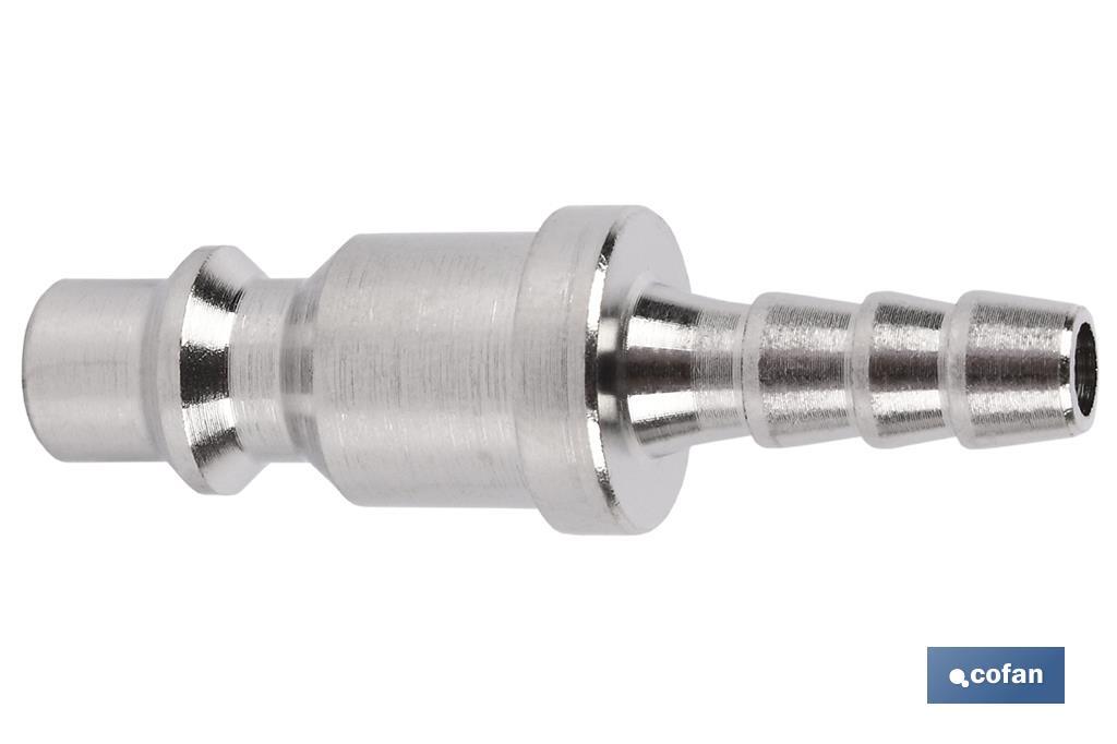 CONECTOR AIRE CON ESPIGA TUBO 10 MM 1 CONECTOR AIRE CON ESPIGA TUBO 10 MM