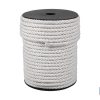 CARRETE CUERDA NYLON MATE 4/C 8 MM 200 MTS BCO