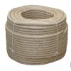 CUERDA SISAL 4 CABOS 6 MM 200 MTS NATURAL 5 CUERDA SISAL 4 CABOS 6 MM 200 MTS NATURAL