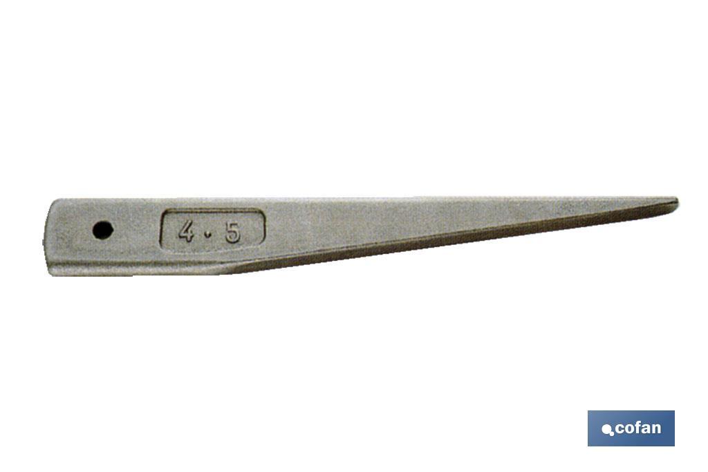 CUÑA EXPULSORA DIN-137 CM 3 - 4 1 CUÑA EXPULSORA DIN-137 CM 3 - 4