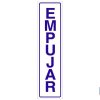 SEÑAL GLASSPACK ADHESIVA 175X45MM.