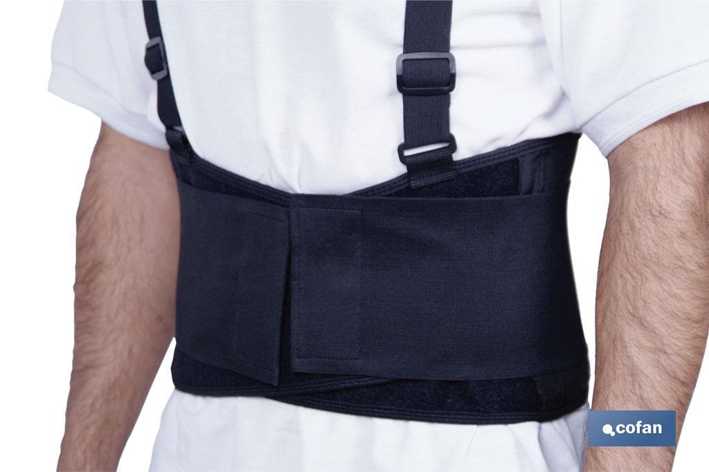 FAJA DE TRABAJO CON TIRANTES TALLA L 1 FAJA DE TRABAJO CON TIRANTES TALLA L