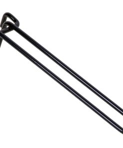GANCHOS AZUL BLISTER DOBLE VARILLA 22CM