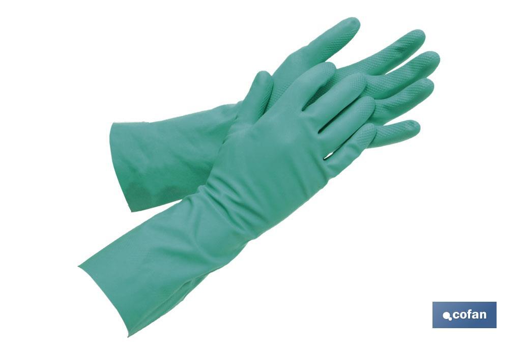 GUANTE VERDE NITRILO T 6,5 VENTA UNTARIA 1 GUANTE VERDE NITRILO T 6,5 VENTA UNTARIA