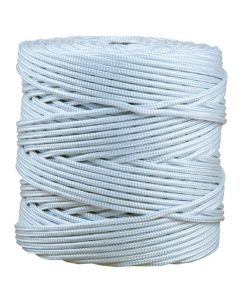 BOBINA CORDON TRENZADO POLI 5 MM 200 MTS BCO