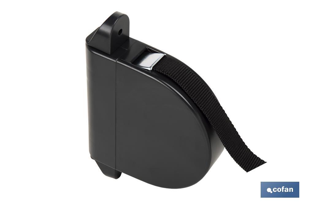 RECOGEDOR ABATIBLE PERSIANA NEGRO 6MX14 MM 1 RECOGEDOR ABATIBLE PERSIANA NEGRO 6MX14 MM