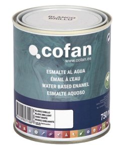 ESMALTE AL AGUA (750 ML) BLANCO BRILLO