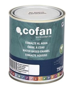 ESMALTE AL AGUA (750 ML) BLANCO SATINADO