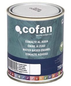 ESMALTE AL AGUA (750 ML) BLANCO MATE