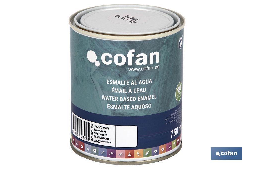 ESMALTE AL AGUA (750 ML) BLANCO MATE 1 ESMALTE AL AGUA (750 ML) BLANCO MATE
