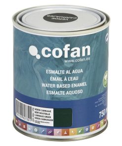 ESMALTE AL AGUA (750 ML) VERDE CARRUAJE BRILLO
