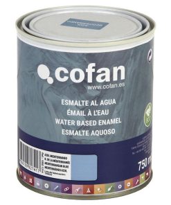 ESMALTE AL AGUA (750 ML) AZUL MEDITERRANEO BRILLO