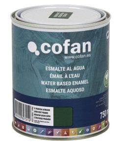 ESMALTE AL AGUA (750 ML) VERDE PRADERA SATINADO