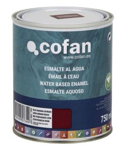 ESMALTE AL AGUA (750 ML) ROJO GRANADA SATINADO