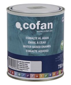ESMALTE AL AGUA (750 ML) GRIS PERLA SATINADO