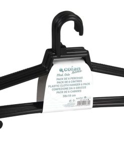 Alternative view of PACK DE 6 PERCHAS NEGRAS 38 X18 CM