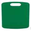 TABLA CORTE CON ASA VERDE 34X24X1.5cm MODELO CHIPS