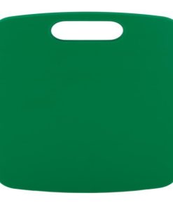 TABLA CORTE CON ASA VERDE 34X24X1.5cm MODELO CHIPS