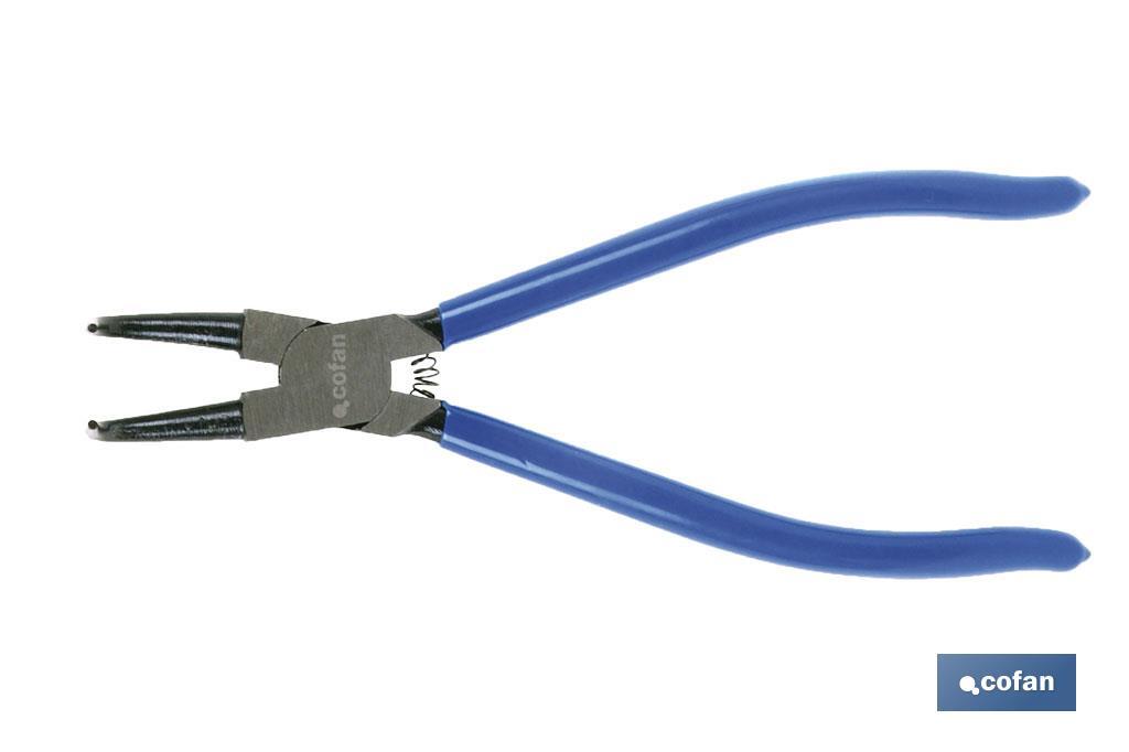 ALICATES CIRCLIP INTERIOR CURVO M-175 MM 1 ALICATES CIRCLIP INTERIOR CURVO M-175 MM