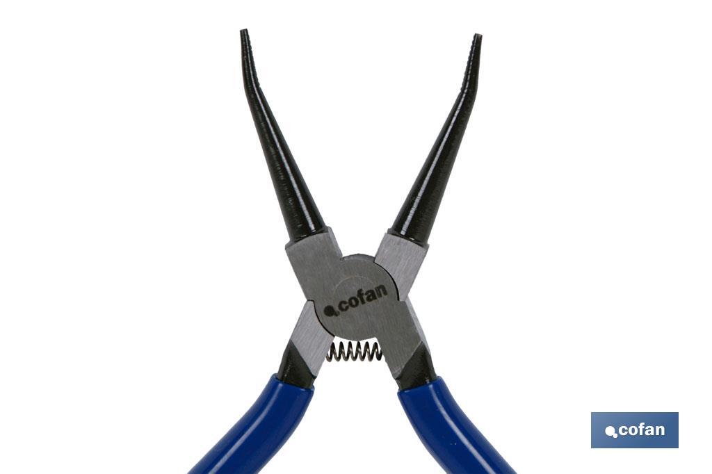 ALICATES CIRCLIP INTERIOR M-125 MM 3 ALICATES CIRCLIP INTERIOR M-125 MM - Imagen 3