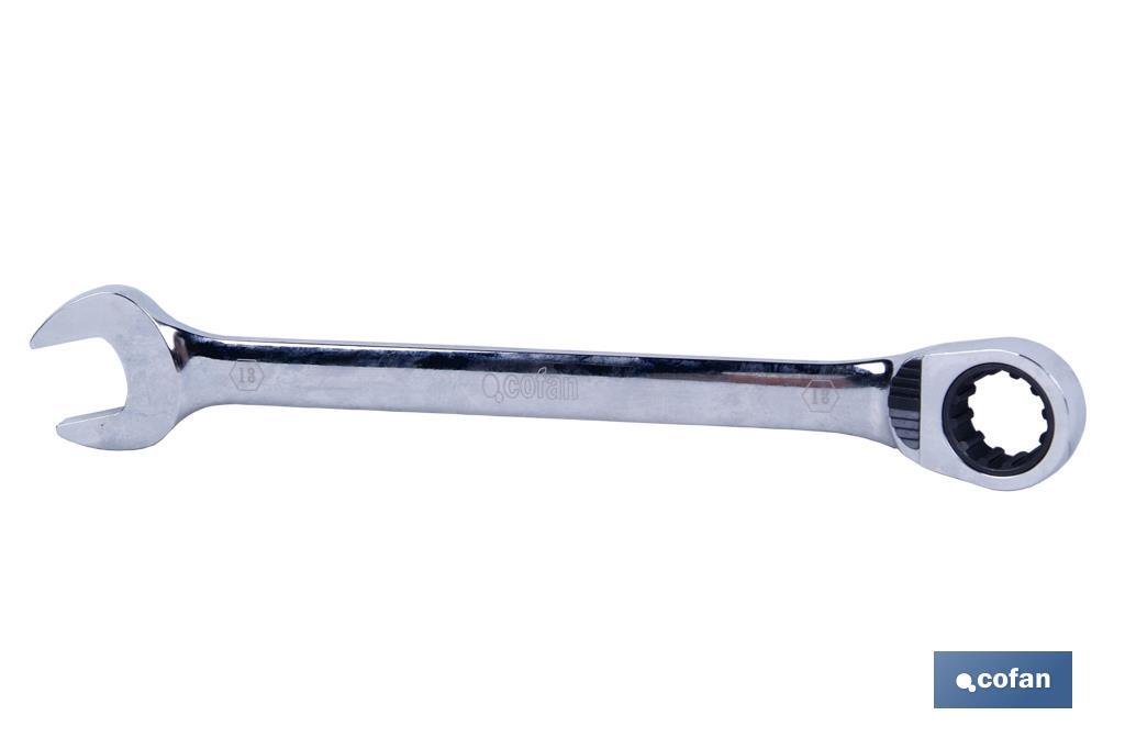 LLAVE COMBINADA CARRACA REVERS. 10MM 1 LLAVE COMBINADA CARRACA REVERS. 10MM