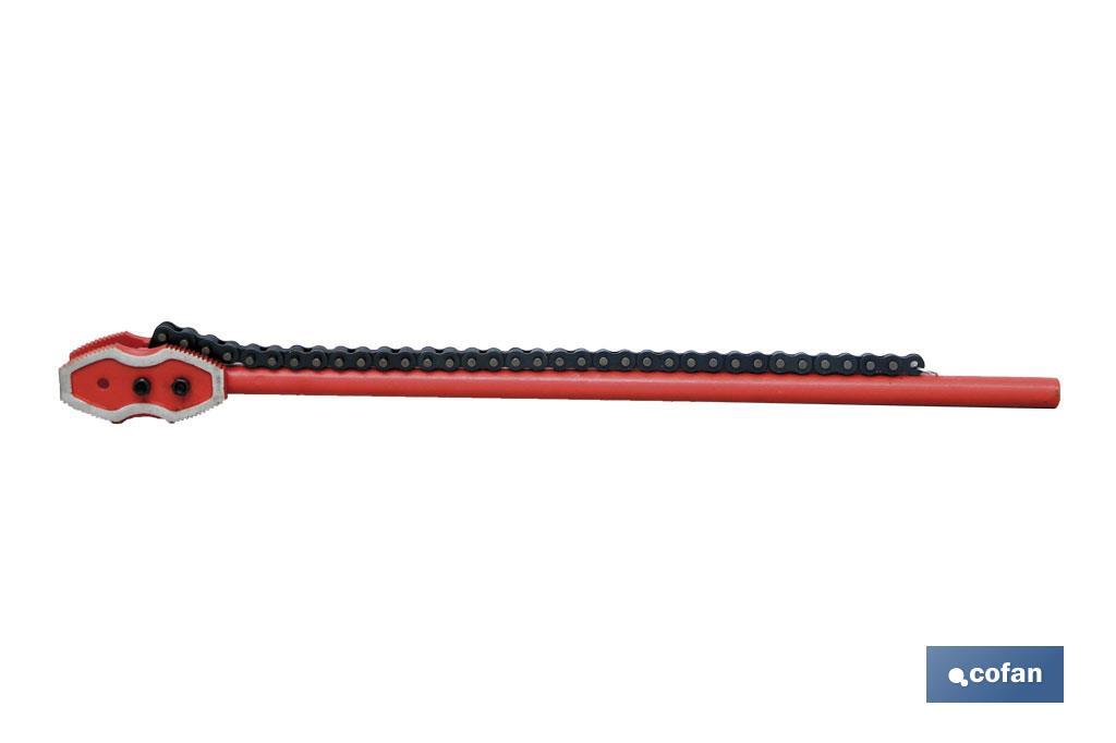 LLAVE DE CADENA REVERS. REF. 8 L-1100 1 LLAVE DE CADENA REVERS. REF. 8 L-1100