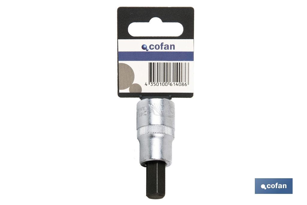 LLAVE DE VASO 1/4 CON PUNTA H-1,5 2 LLAVE DE VASO 1/4 CON PUNTA H-1,5 - Imagen 2
