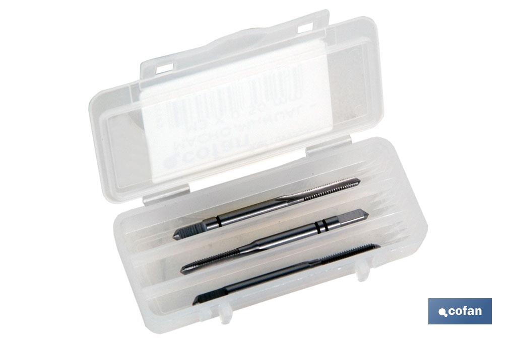 SET 2 MACHOS MANUALES - G1/8 - 28 h 2 SET 2 MACHOS MANUALES - G1/8 - 28 h - Imagen 2