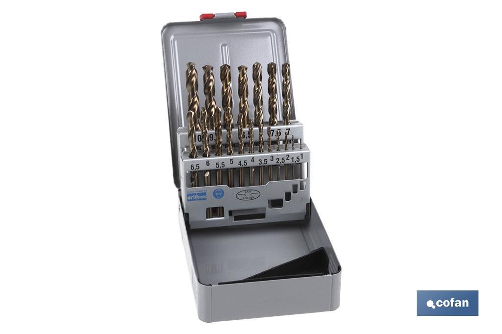 ESTUCHE BROCAS HSS - MEDIDAS: 1-10 mm 1 ESTUCHE BROCAS HSS - MEDIDAS: 1-10 mm