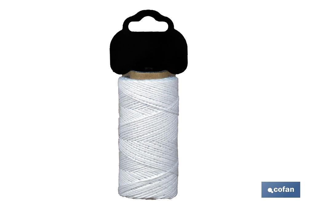 BLISTER BOBINA HILO DE ALGODON 50GRS BCO 1 BLISTER BOBINA HILO DE ALGODON 50GRS BCO