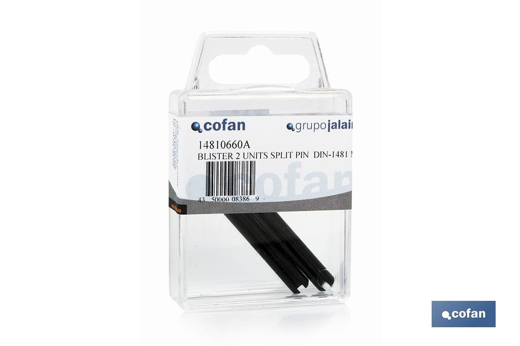 PASADOR ELASTICO DIN-1481 D-10X95 2 PASADOR ELASTICO DIN-1481 D-10X95 - Imagen 2