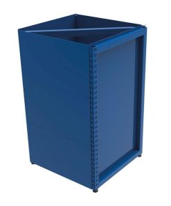 MARCO MOSTRADOR TRIPLE PARA RINCON 90º -525x525x920mm