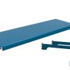 BANDEJA 1000X400 MM + 2 CARTELAS 400 MM CON TOPE TRASERO