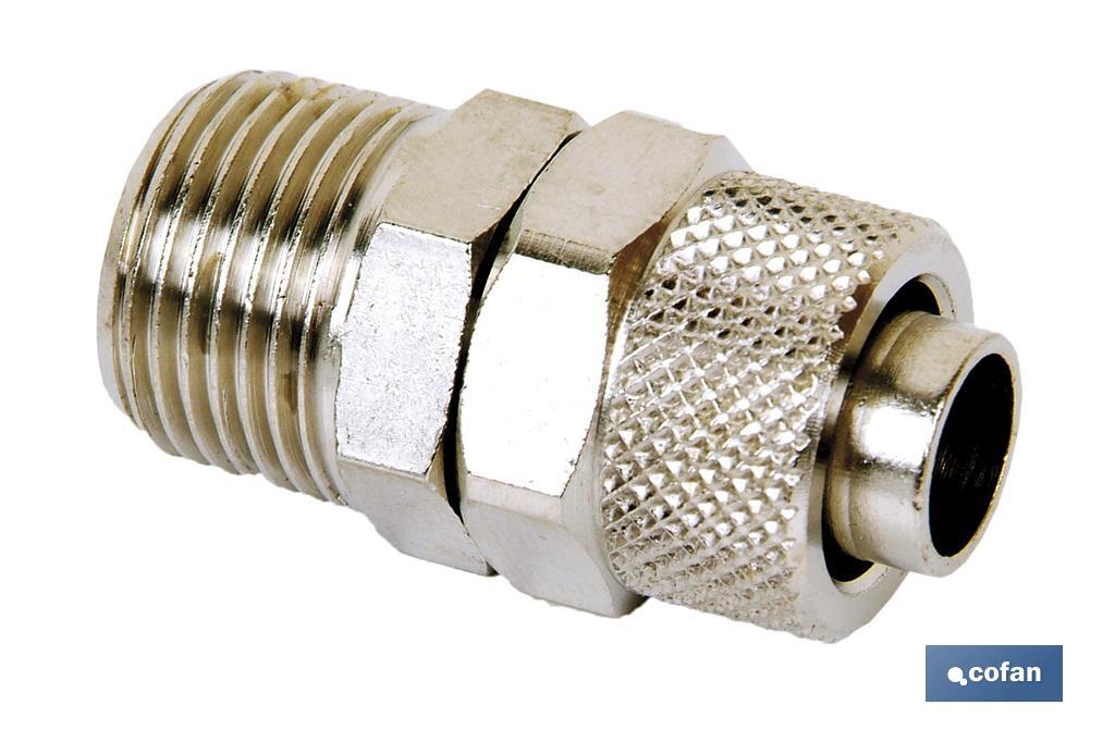 RECTO MACHO CONICO T10/8 - R1/2 Venta unitaria 1 RECTO MACHO CONICO T10/8 - R1/2 Venta unitaria