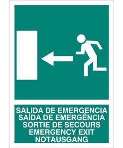SEÑAL LUMINISCENTE 297X210MM.