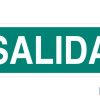 SEÑAL LUMINISCENTE 400X100MM. 2 SEÑAL LUMINISCENTE 400X100MM.
