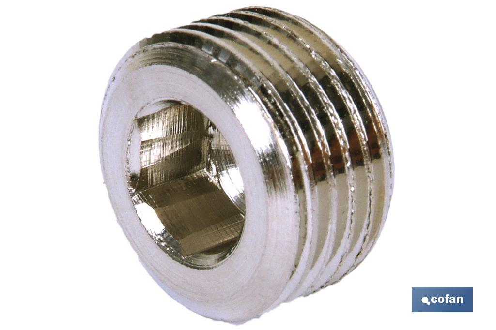 TAPON ALLEN CONICO S/CABEZA R-1/2 1 TAPON ALLEN CONICO S/CABEZA R-1/2