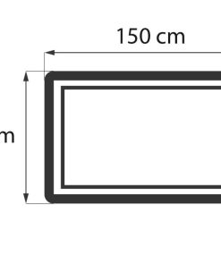 TOALLA BAÑO BURDEOS GR580/M2 MODELO PARIS 100X150cm