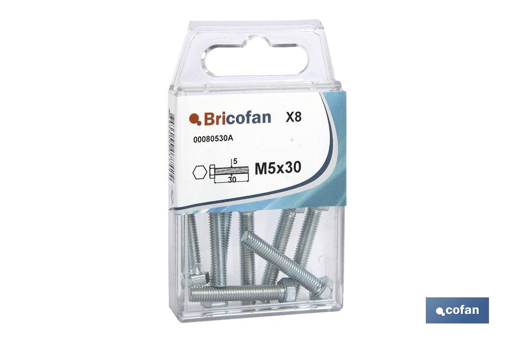 BL 8 UDS. DIN-933 M-4X30 Z 1 BL 8 UDS. DIN-933 M-4X30 Z