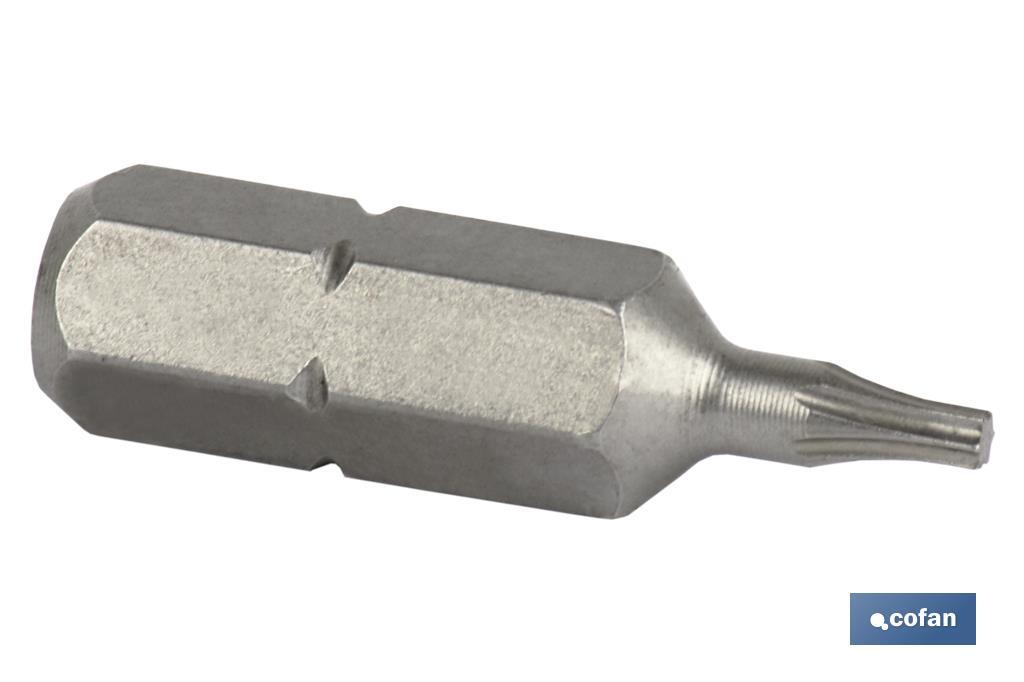 PUNTA DESTORNILL. TORX T-10, 25MM. 2 PUNTA DESTORNILL. TORX T-10, 25MM. - Imagen 2