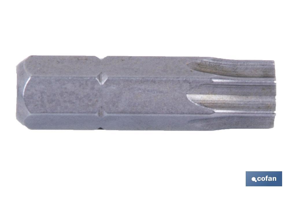 PUNTA DESTORNILL. TORX T-10, 25MM. 1 PUNTA DESTORNILL. TORX T-10, 25MM.